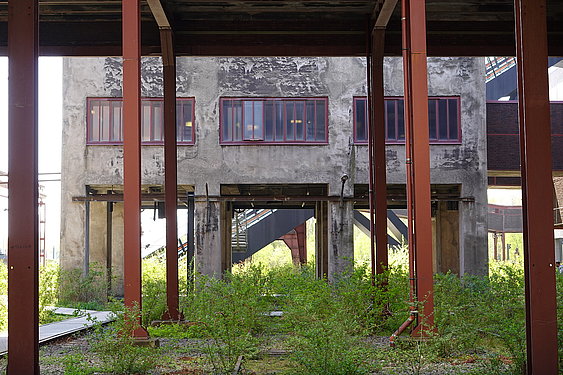 Verladung an der Kohlenwäsche, Zeche Zollverein. ©ruhrtropolis.de