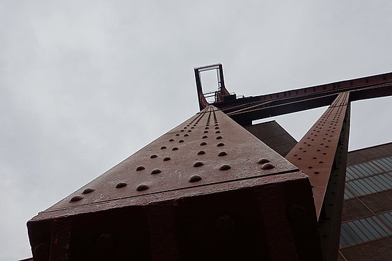 Förderturm, Zeche Zollverein. ©ruhrtropolis.de