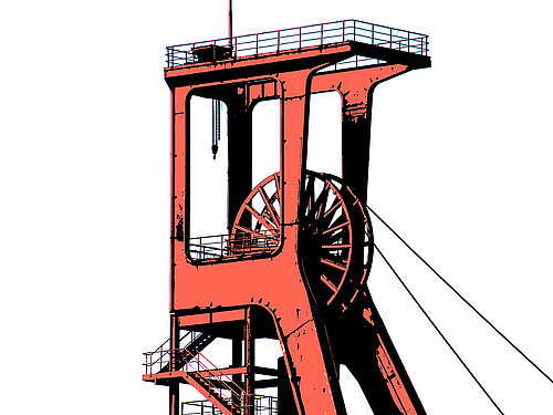 Förderturm Zollverein. ©ruhrtropolis.de