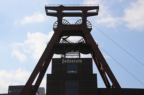 Förderturm, Zeche Zollverein. ©ruhrtropolis.de