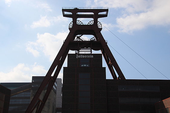 Förderturm, Zeche Zollverein. ©ruhrtropolis.de