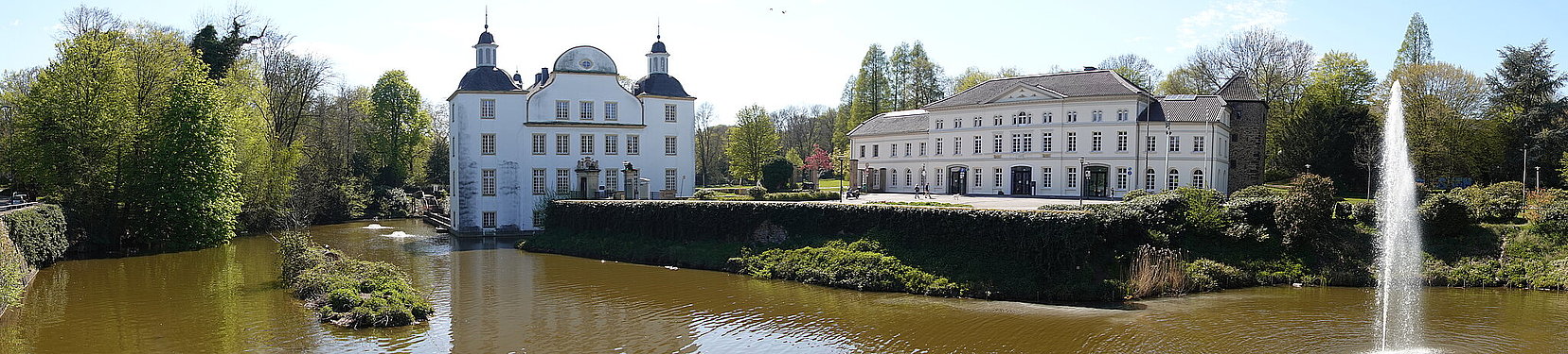 Panorama der Vorderseite. Schloss Borbeck, ©ruhrtropolis.de