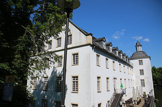 Schloss Borbeck, Ansicht von Süden. Schloss Borbeck, ©ruhrtropolis.de
